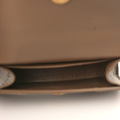 Balenciaga Coated Canvas BB Monogram Hourglass Top Handle Bag Mini with Chain Beige Brown 4 of 7