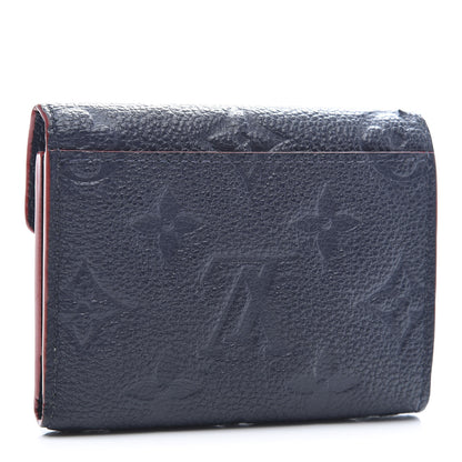 Louis Vuitton Empreinte Zoe Wallet Marine Rouge 3 of 10