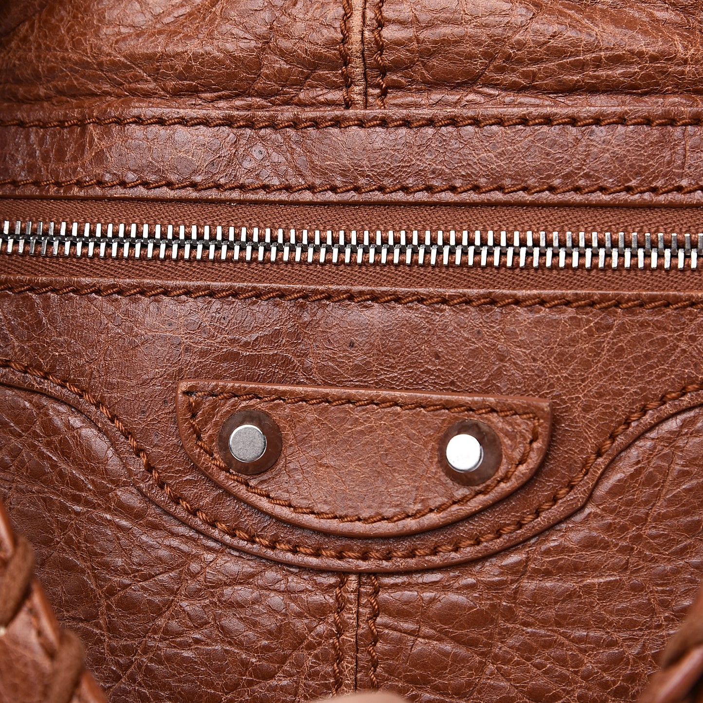 Agneau Classique Bridge Marron Cognac