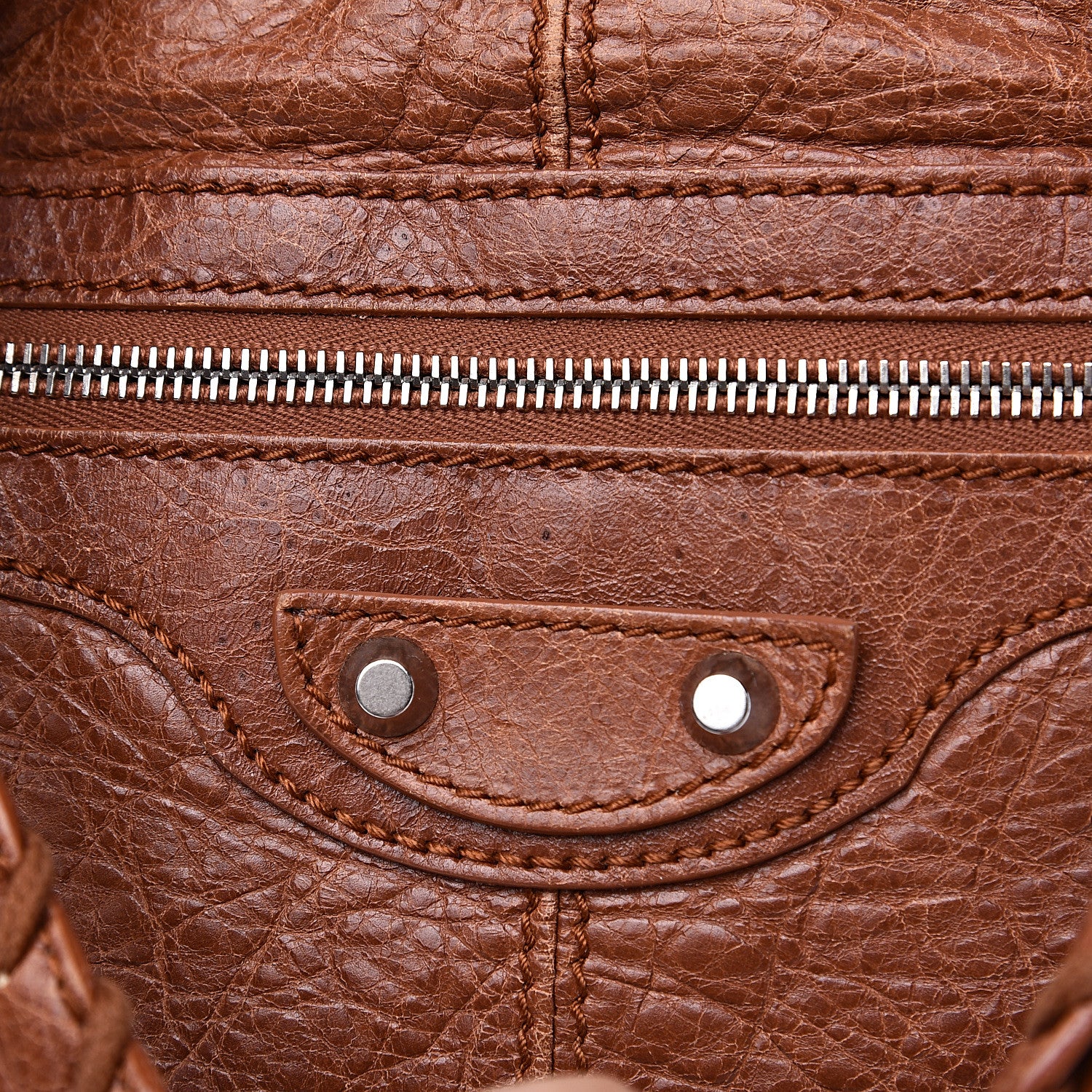 Balenciaga Agneau Classique Bridge Marron Cognac 14 of 14