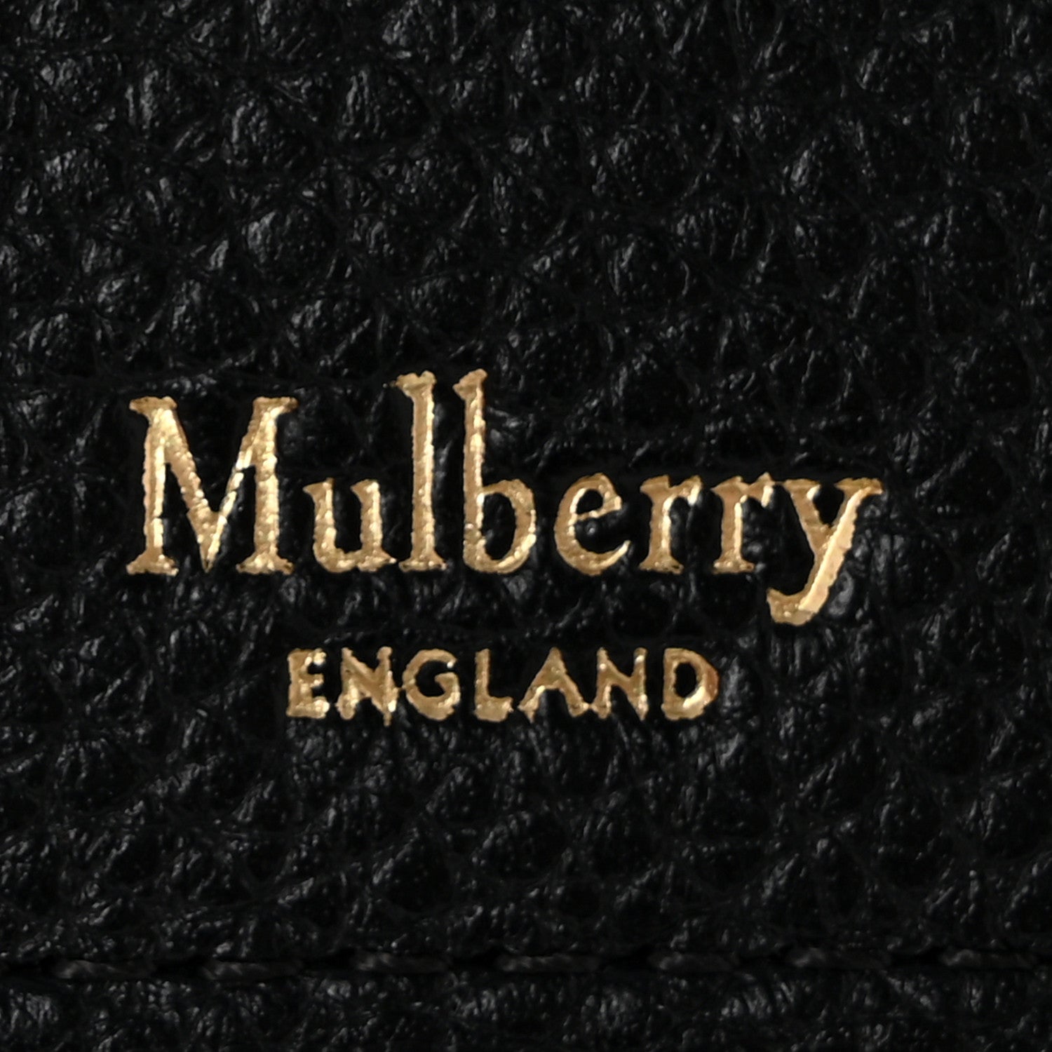Mulberry Small Classic Grain Medium Continental French Wallet Black 6 of 10