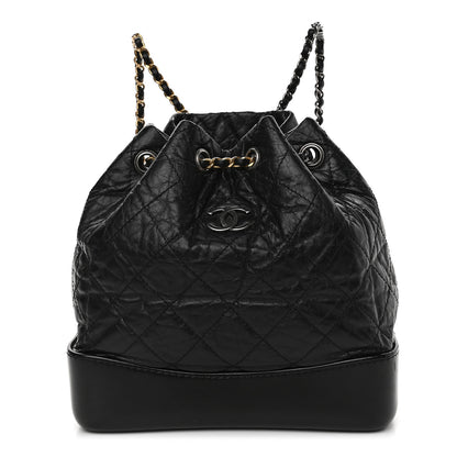 Chanel Aged Calfskin Quilted Small Gabrielle Backpack 1 of 9