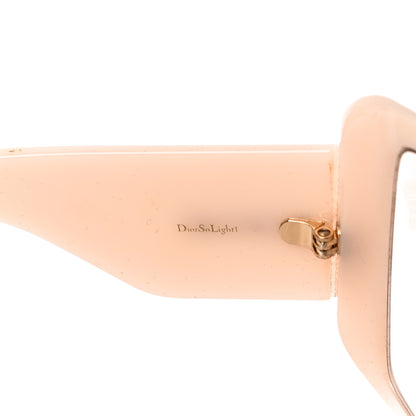 Christian Dior Acetate DiorSo Light 1 Shield Sunglasses Ivory 7 of 9