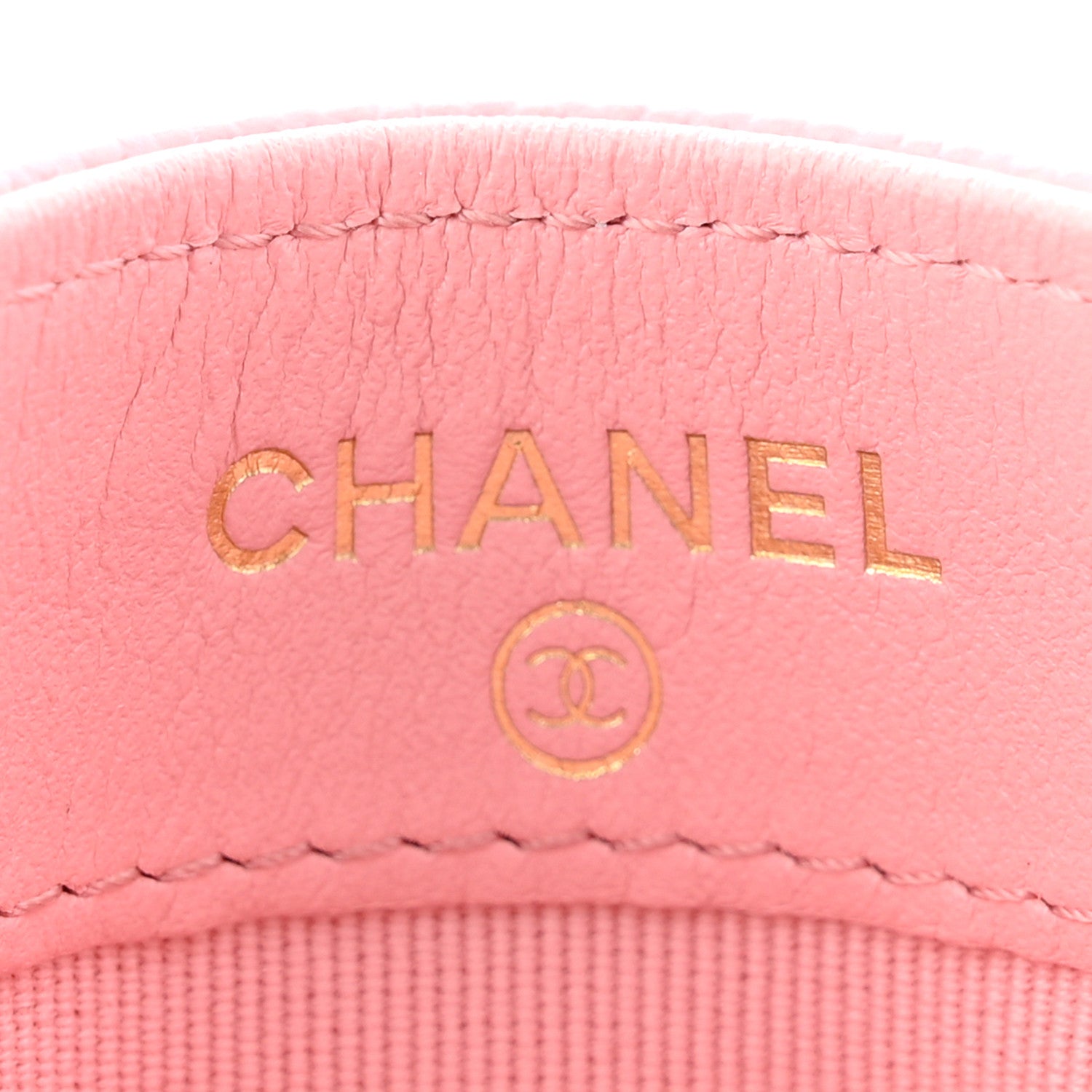 Chanel Caviar Quilted Card Holder Pink 6 of 8