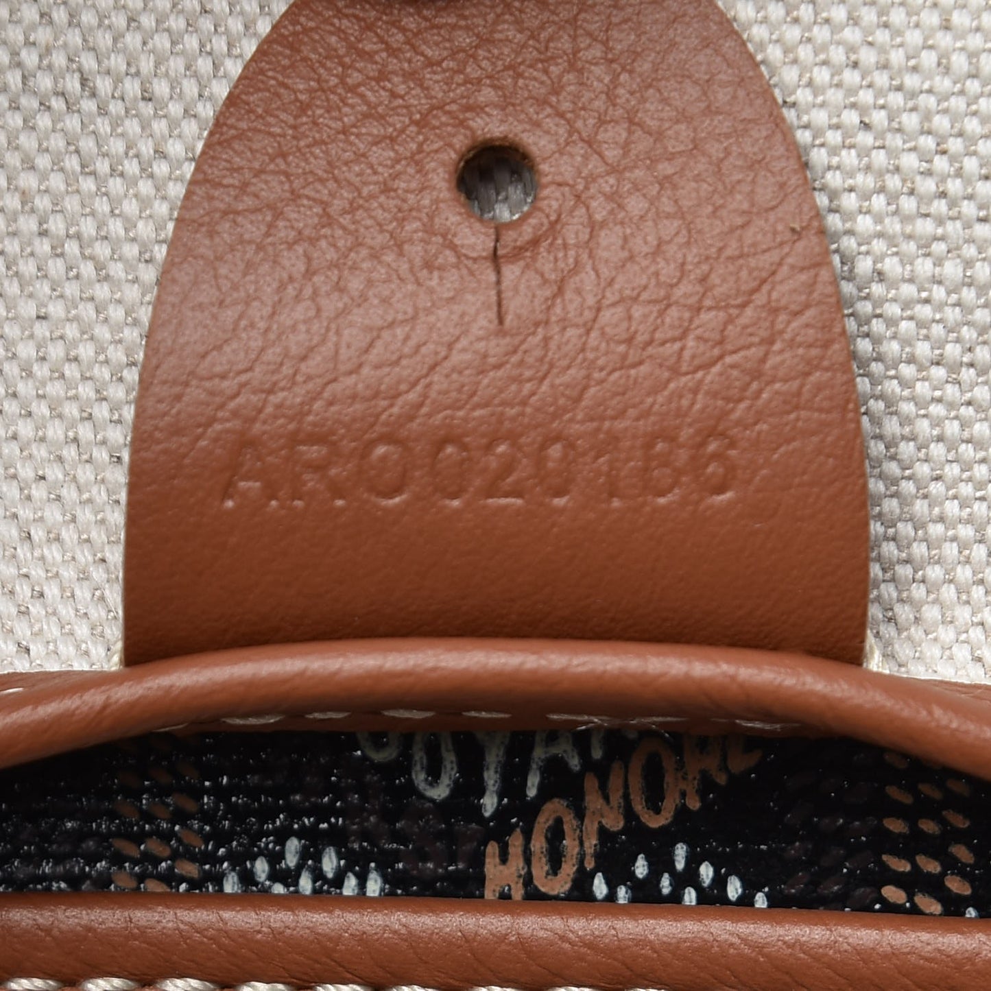 Goyardine Artois MM Black Gold