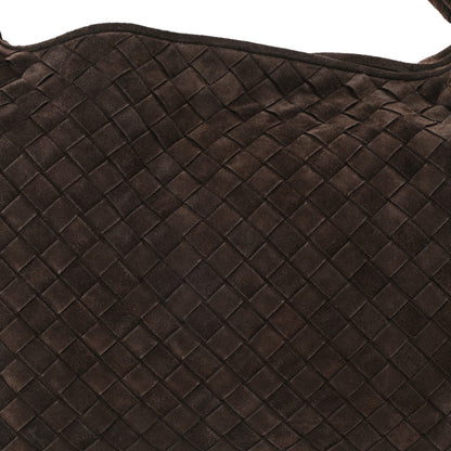 Bottega Veneta Suede Intrecciato Small Hop Fondant 8 of 10