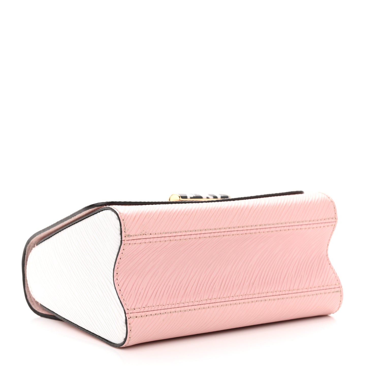 Epi Stones Twist Shoulder Bag PM Rose Ballerine