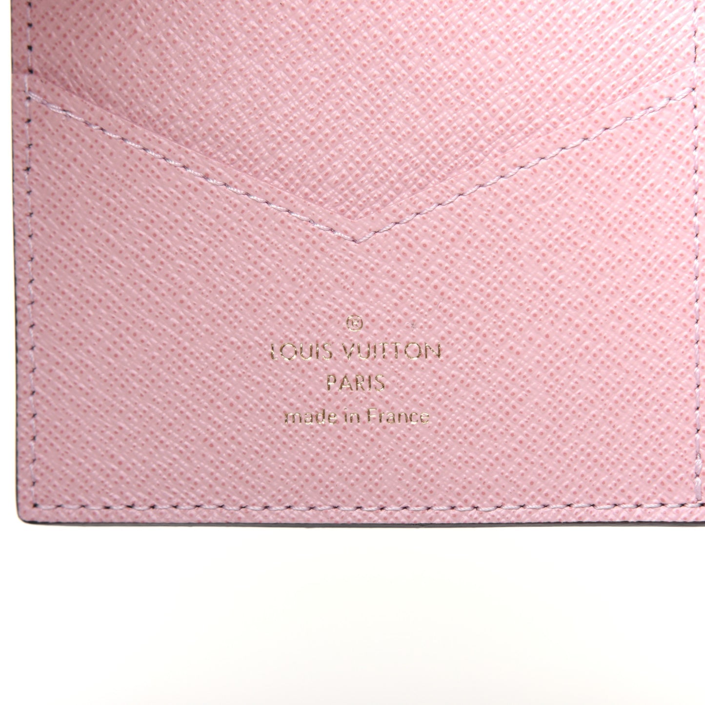 Monogram 2020 Christmas Animation Big Wheel Passport Cover Rose Ballerine