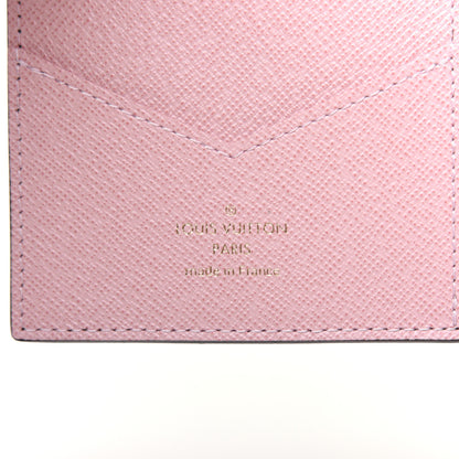 Louis Vuitton Monogram 2020 Christmas Animation Big Wheel Passport Cover Rose Ballerine 10 of 11