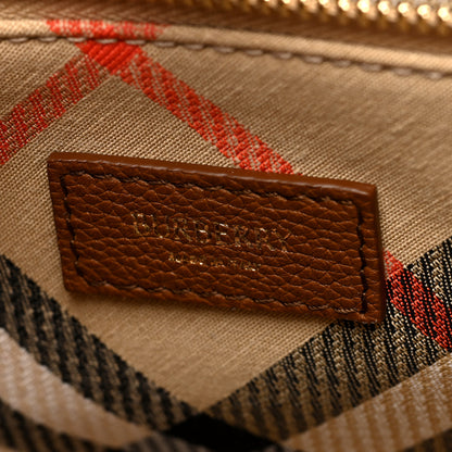 Burberry Grainy Calfskin Nova Check Small Cotswolds Tote Hazel 6 of 9