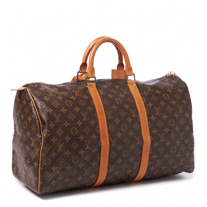 Louis Vuitton Monogram Keepall 50 2 of 9