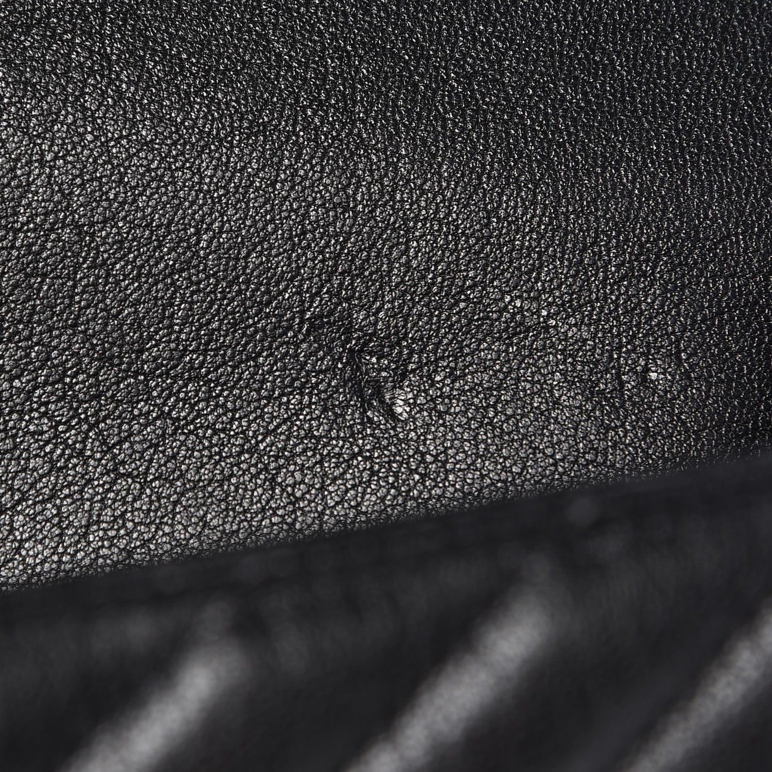 Saint Laurent Sheepskin Matelasse Chevron Monogram Large College Satchel Black 8 of 9