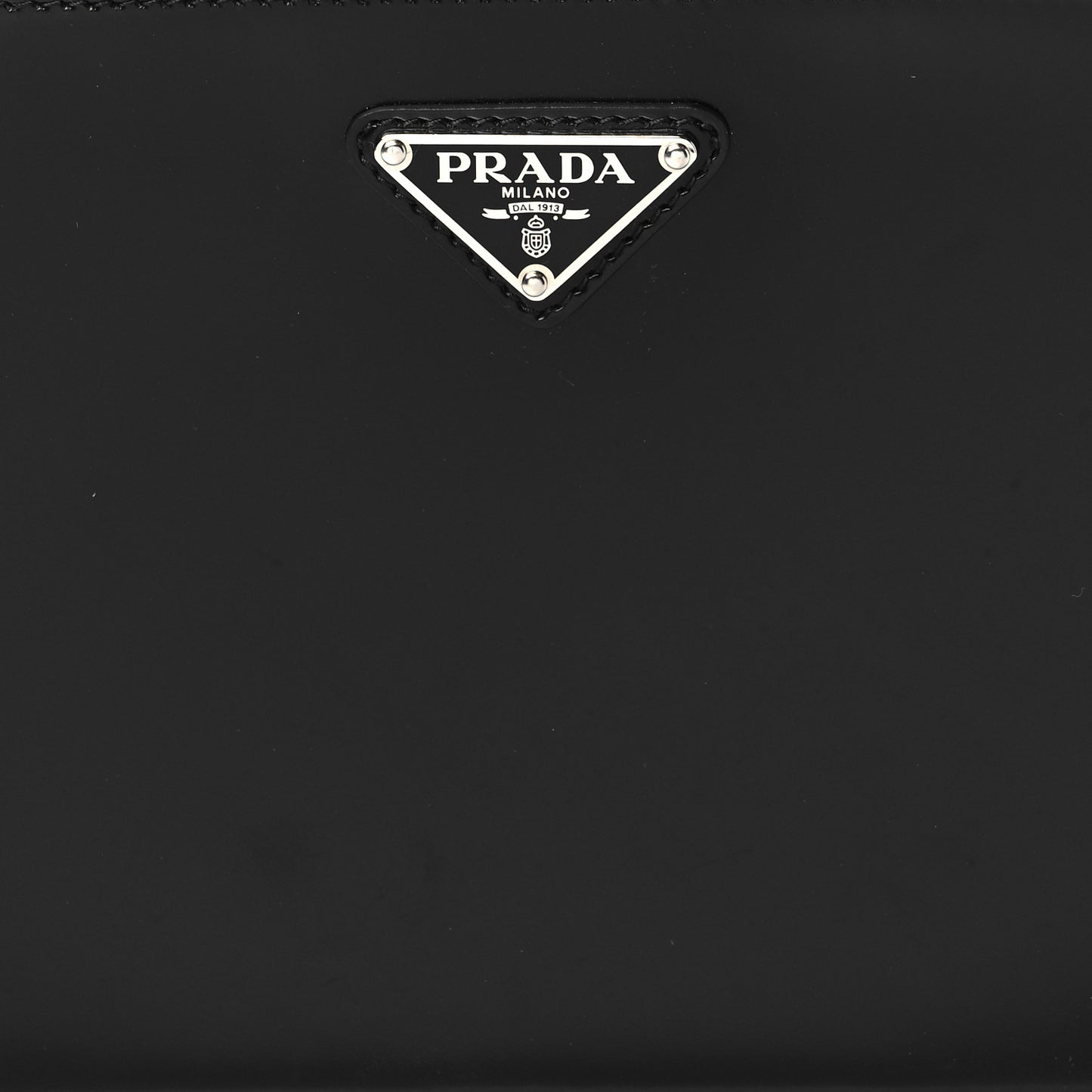 Spazzolato Pocket Pouch Shoulder Bag Black