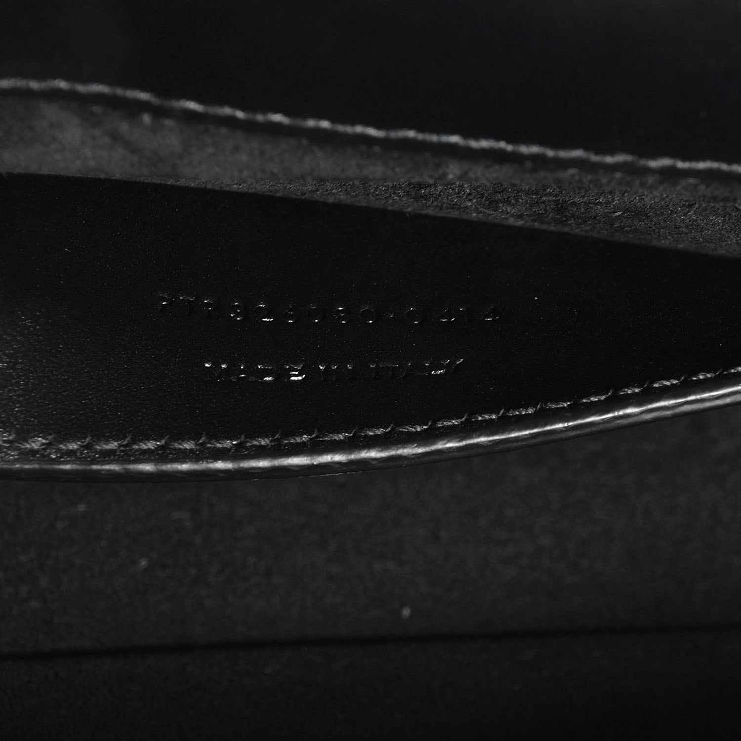 Saint Laurent Calfskin Classic Monogram Tassel Clutch Black 9 of 11