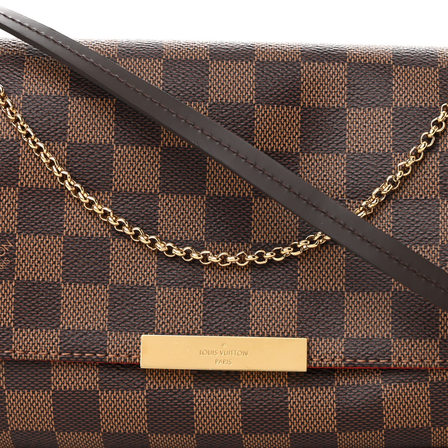 Louis Vuitton Damier Ebene Favorite MM 9 of 13