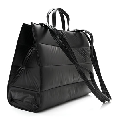 Telfar Nylon Large Puff Shopping Bag Black 3 of 9