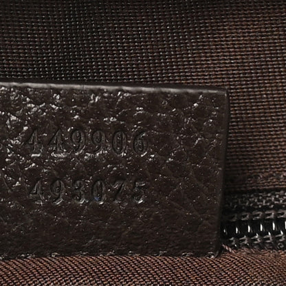 Gucci Monogram Travel Backpack Dark Brown 7 of 10