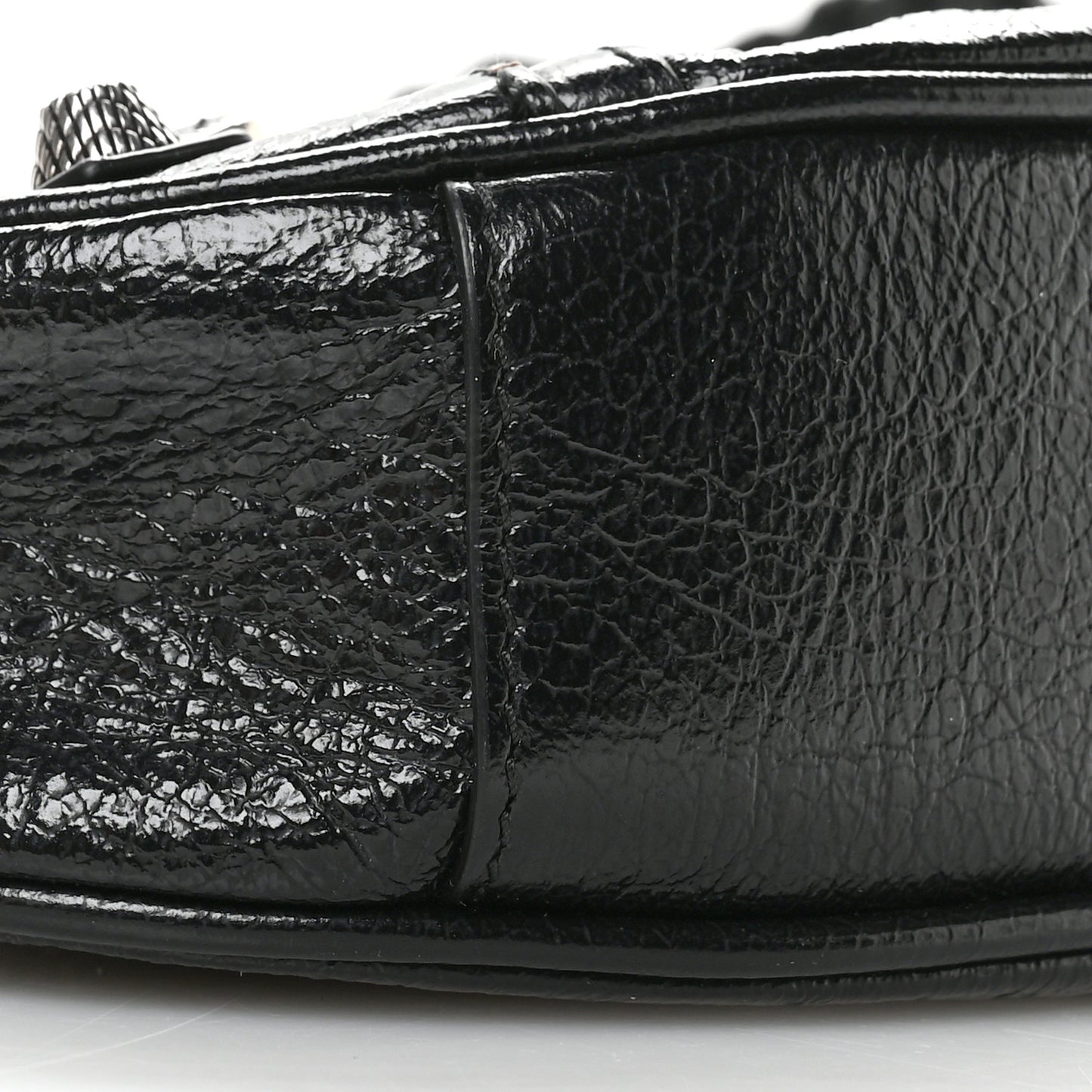 Agneau Arena Le Cagole Shoulder Bag XS Black