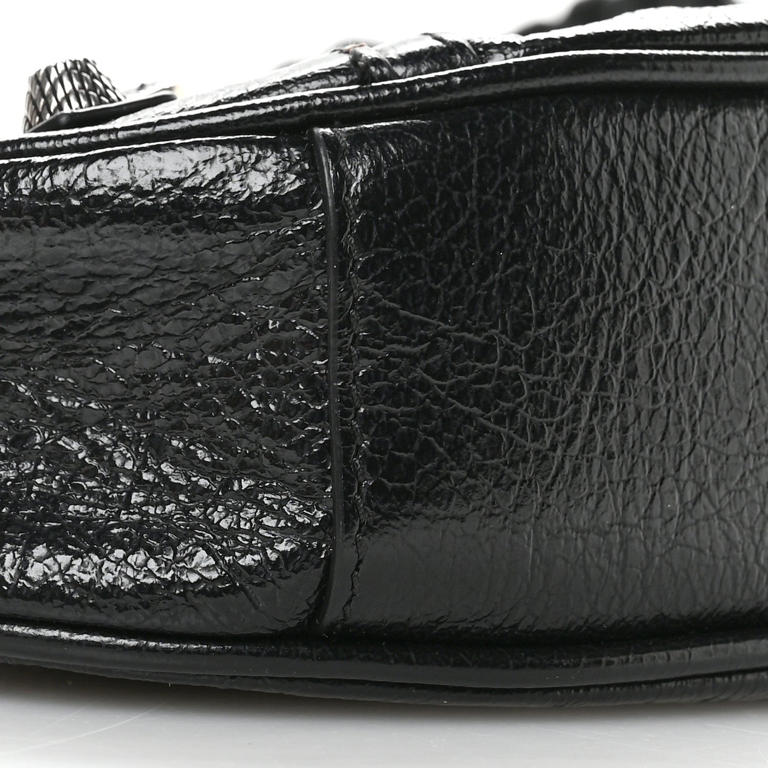 Balenciaga Agneau Arena Le Cagole Shoulder Bag XS Black 10 of 13