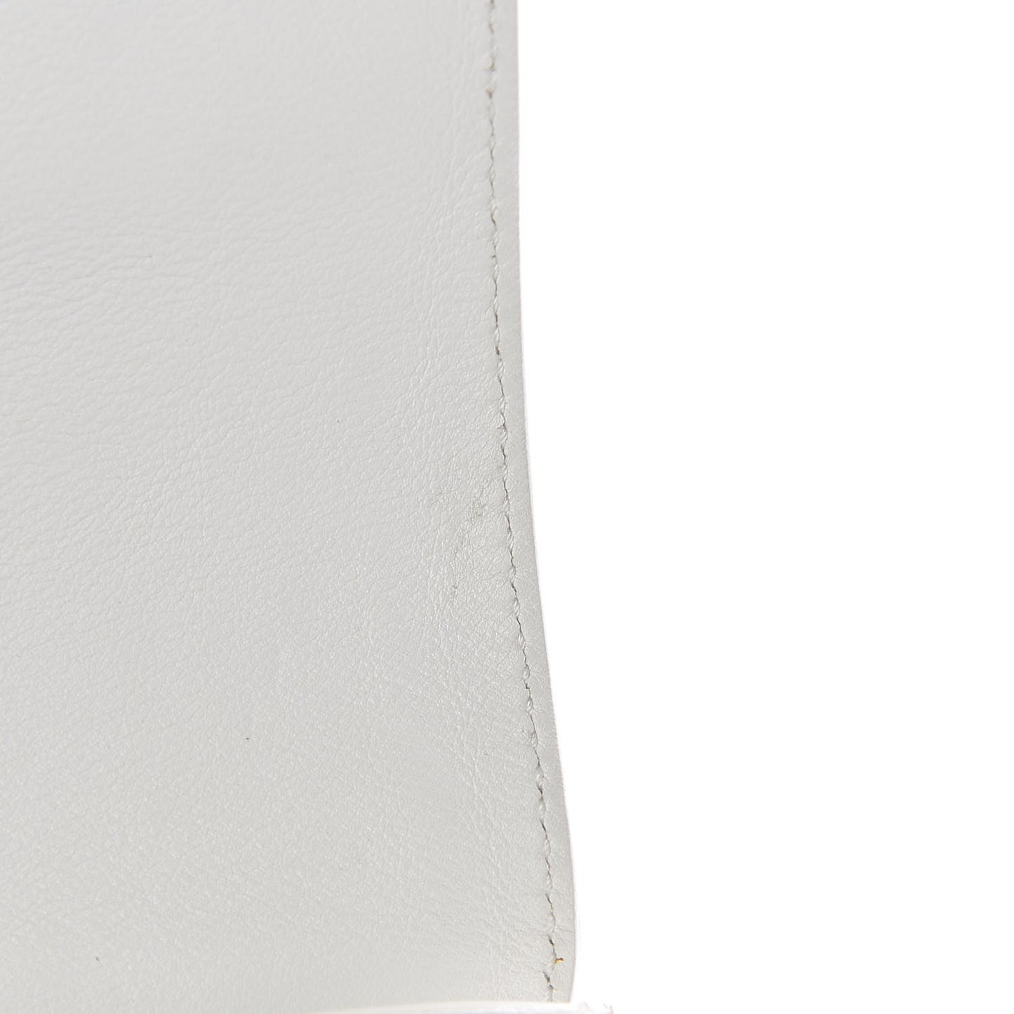 Calfskin PS11 Classic Shoulder Bag White