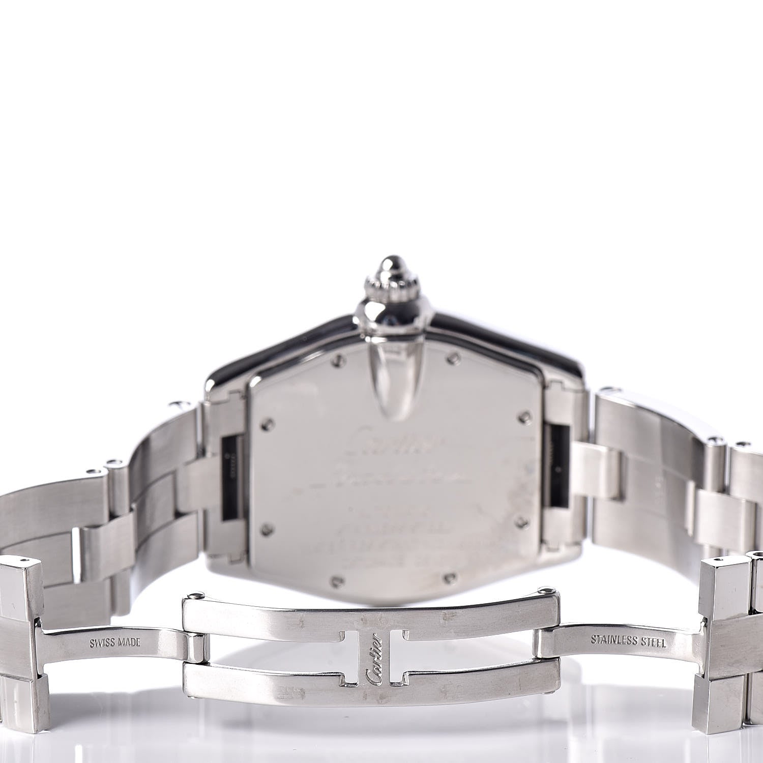 Cartier Stainless Steel 37mm Roadster Automatic Watch 6 of 12