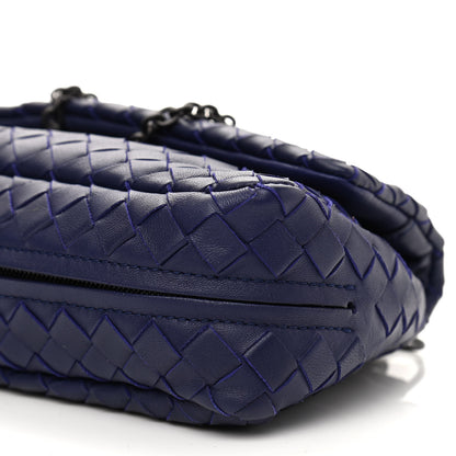 Bottega Veneta Nappa Intrecciato Small Chain Crossbody Atlantic 12 of 12