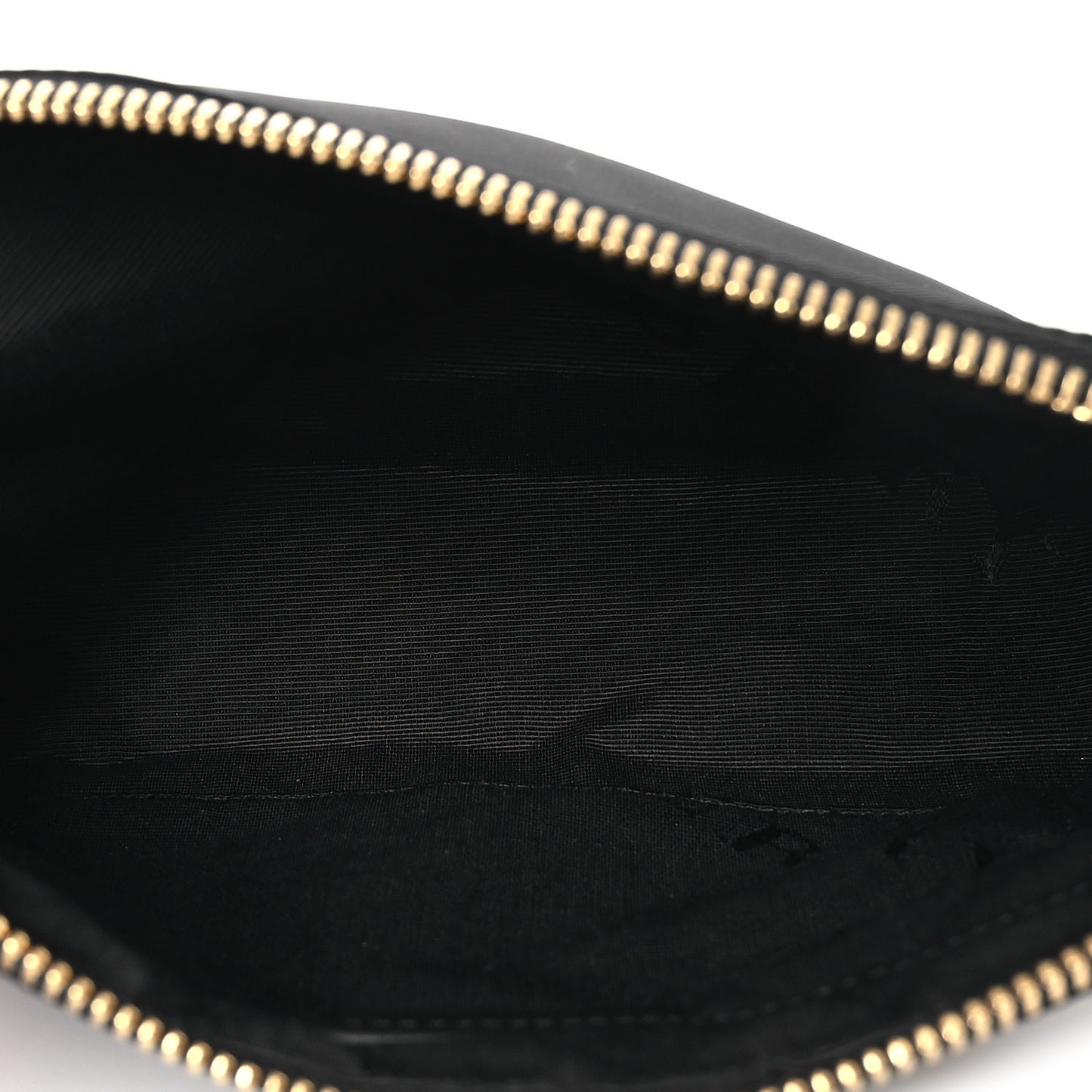 Nylon Top Pouch Black