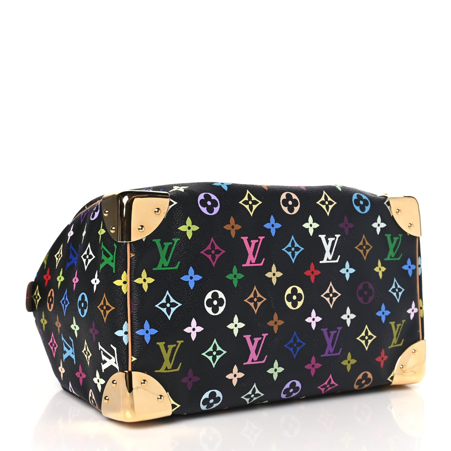 Louis Vuitton Monogram Multicolor Speedy 30 Black 4 of 9