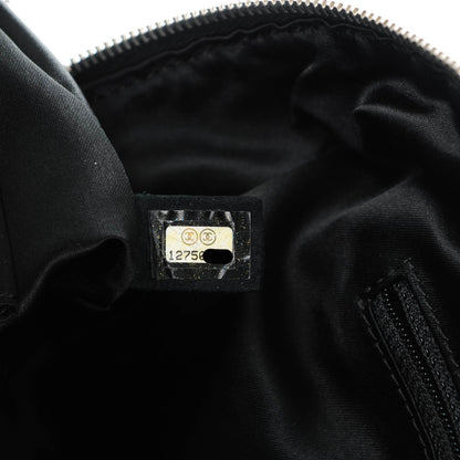 Chanel Lambskin Quilted Medium Chain Around Tote Black 7 of 7