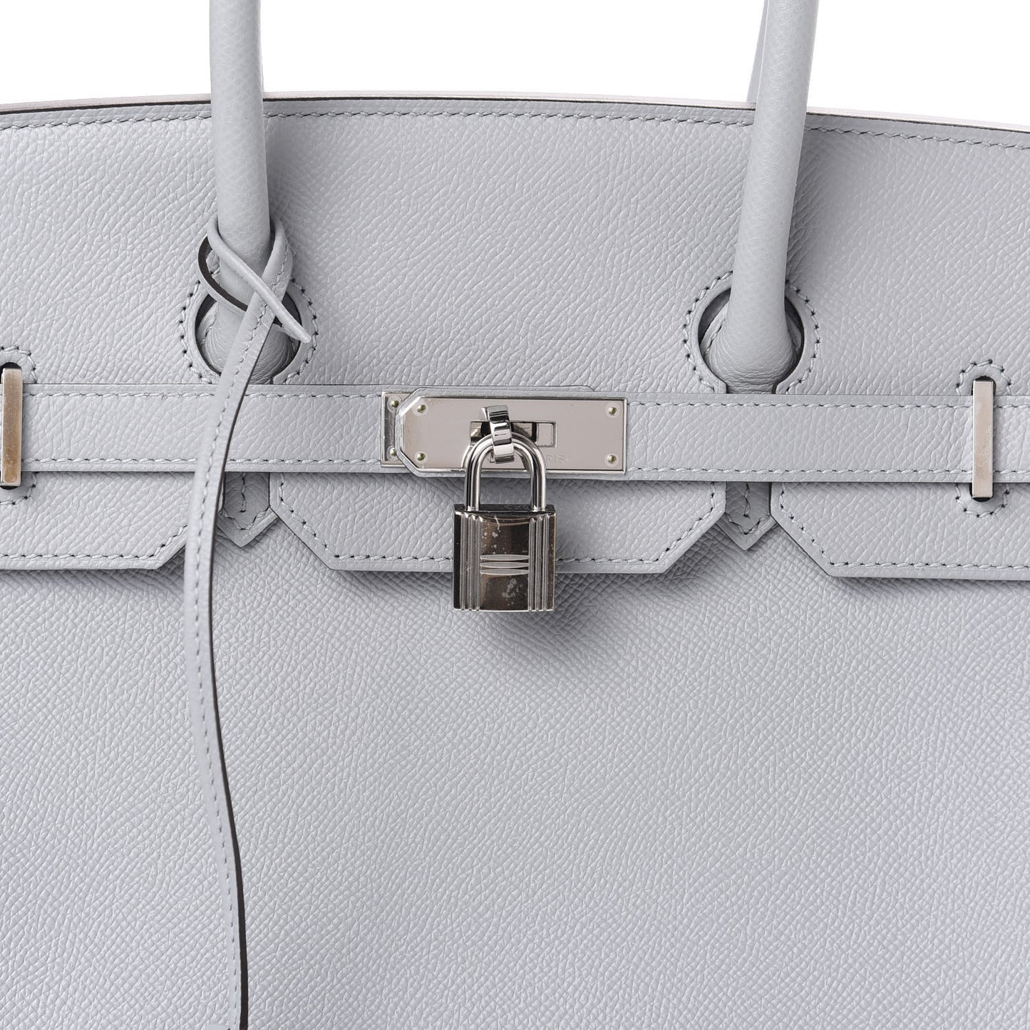 Epsom Birkin 35 Bleu Glacier
