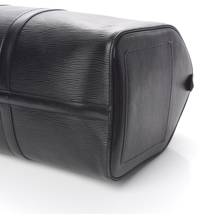 Louis Vuitton Epi Keepall 45 Black 9 of 10
