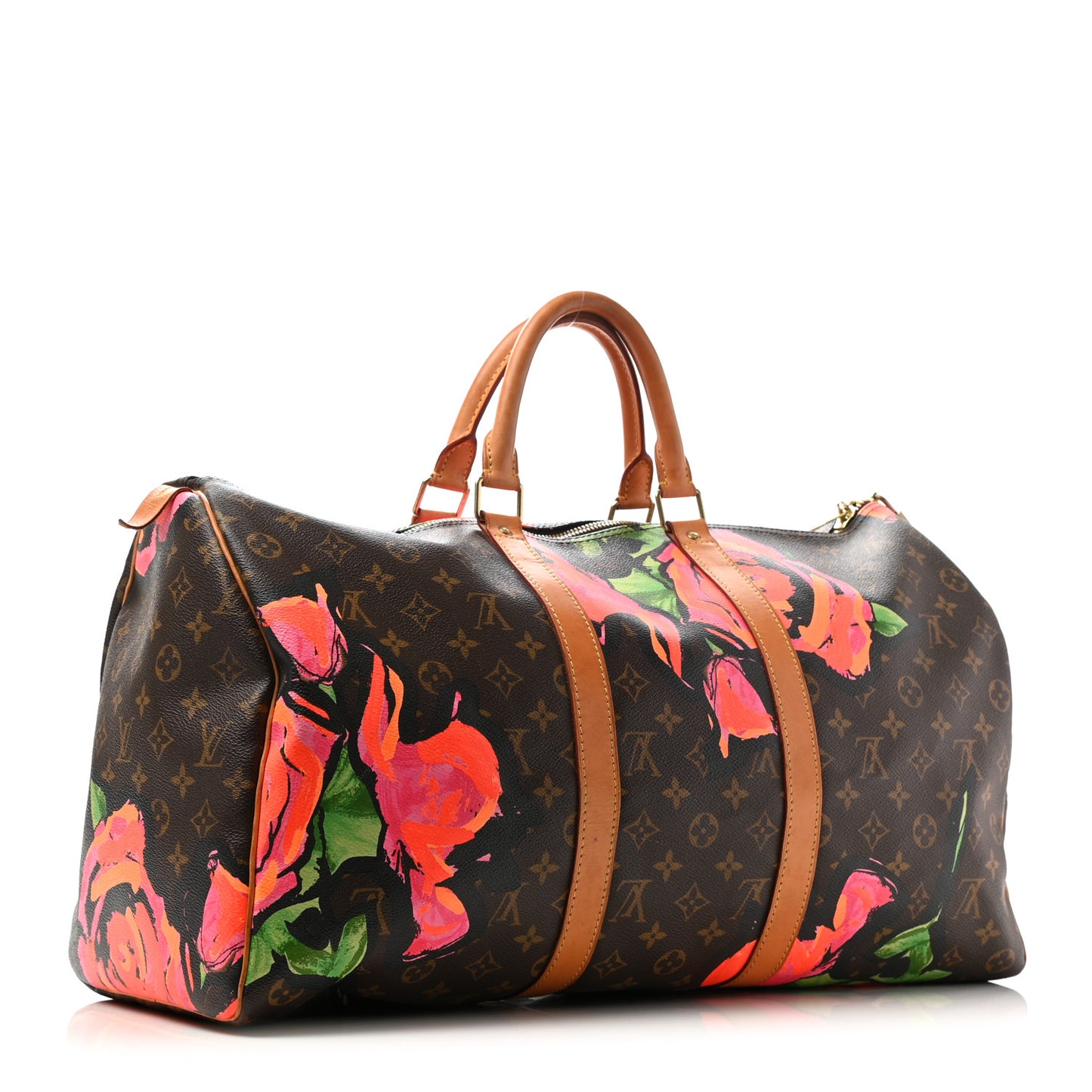 Monogram Roses Keepall 50