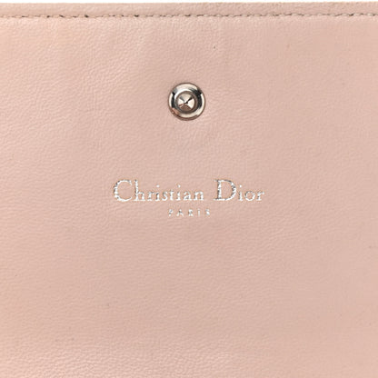 Christian Dior Grained Calfskin Diorama Wallet on Chain Pouch Nude 6 of 15