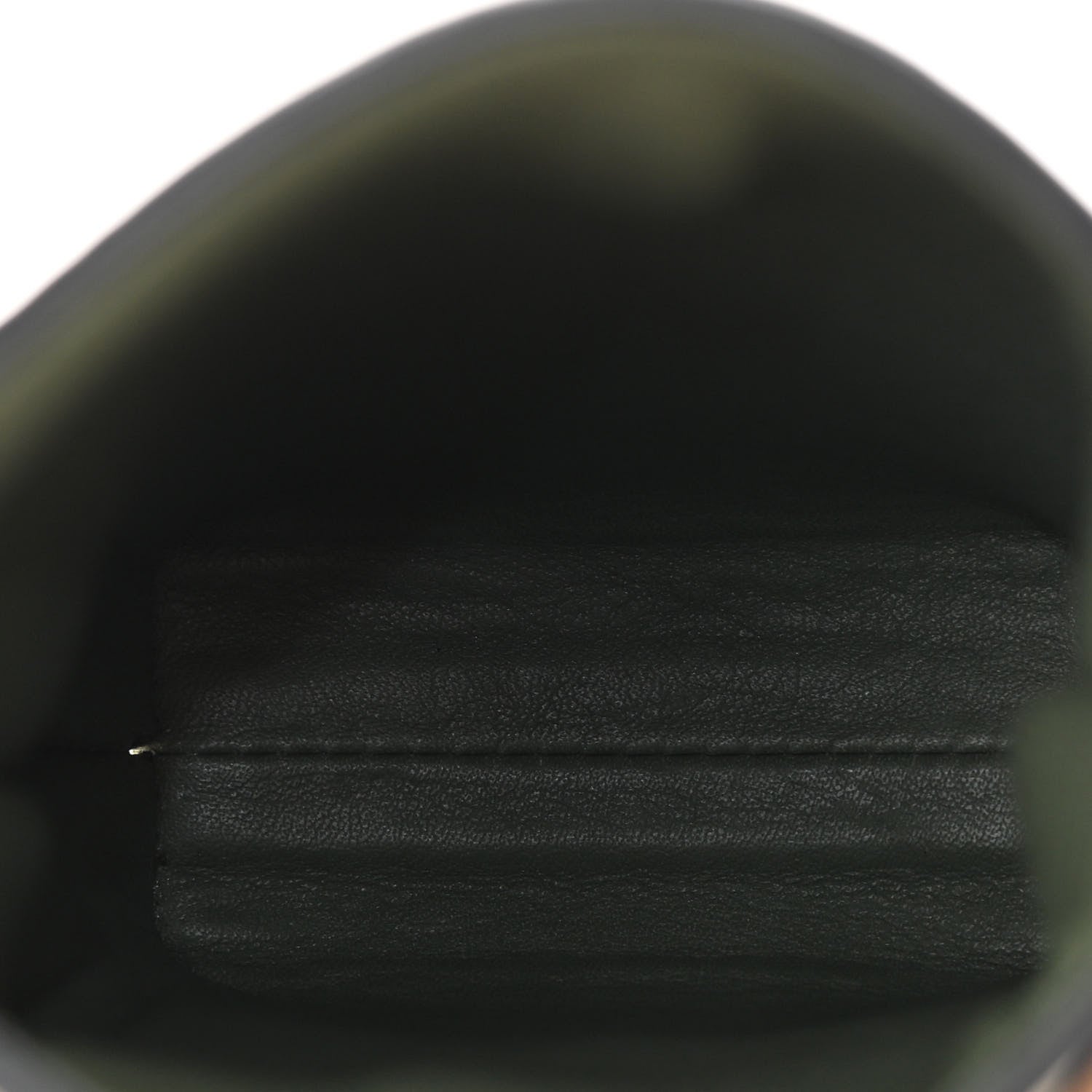 Loewe Grained Calfskin Gate Pocket Pouch Green 4 of 10