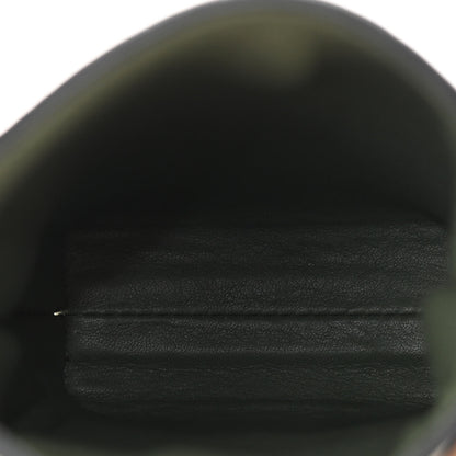 Loewe Grained Calfskin Gate Pocket Pouch Green 4 of 10