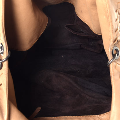 Bottega Veneta Nappa Intrecciato Medium Campana Hobo Camel 5 of 9