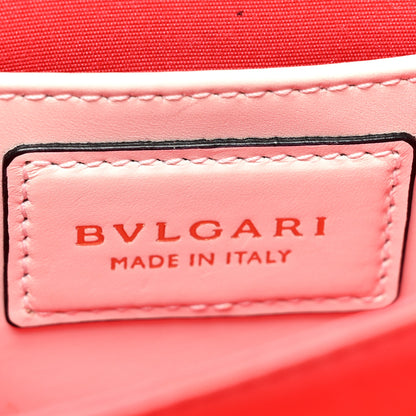 Bulgari Calfskin Serpenti Forever Top Handle White 9 of 19