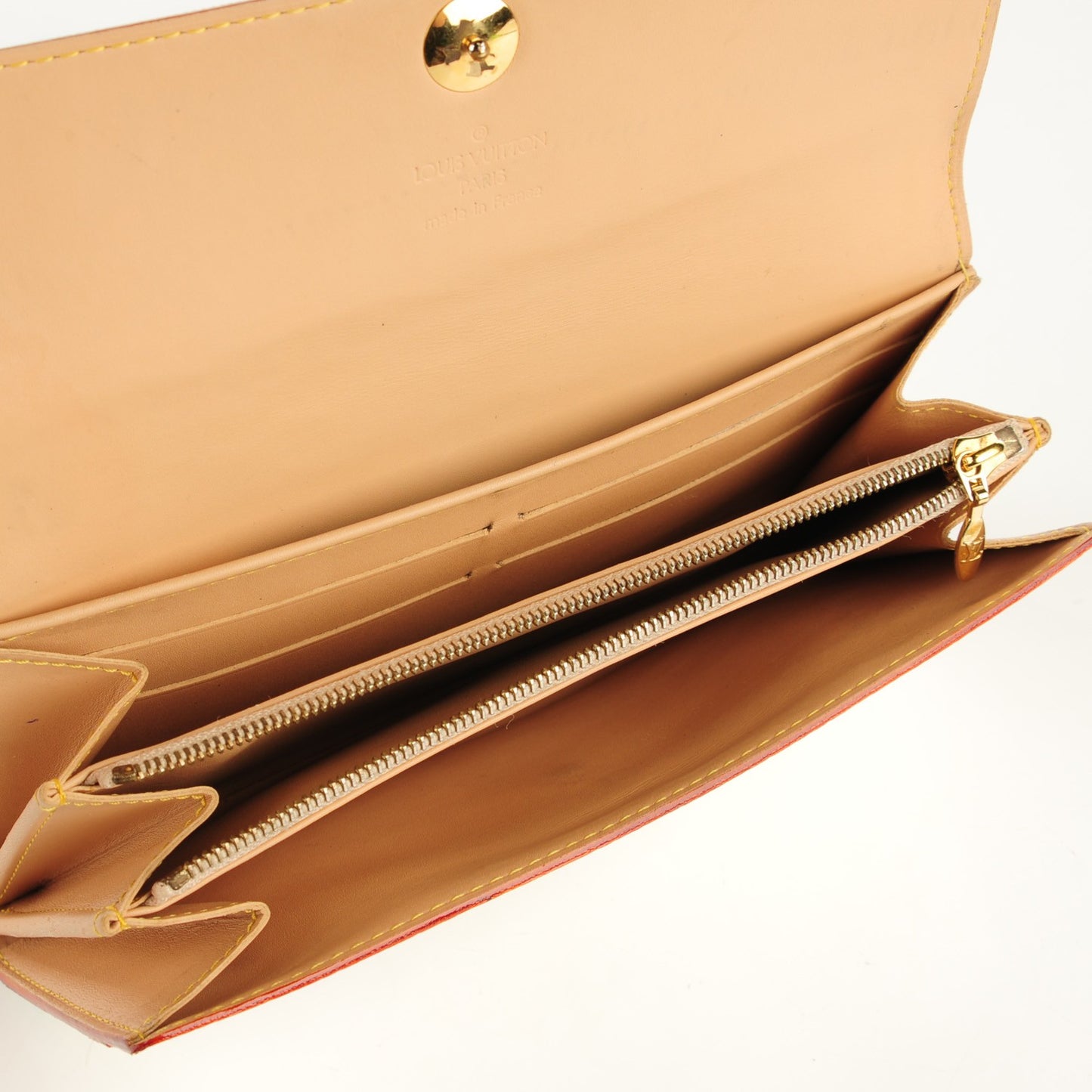 Monogram Multicolor Sarah Wallet White