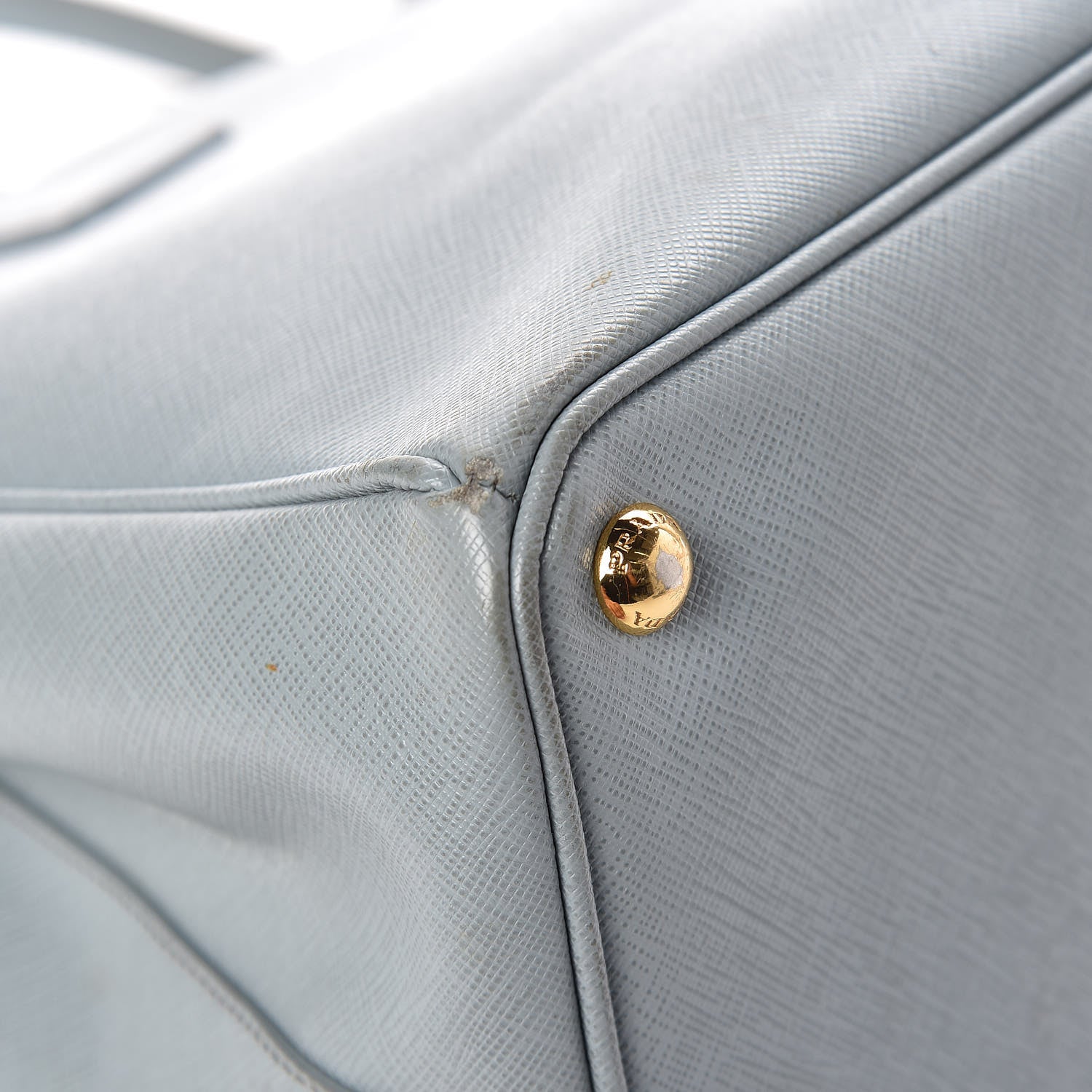 Prada Saffiano Medium Galleria Double Zip Tote Lago 14 of 17