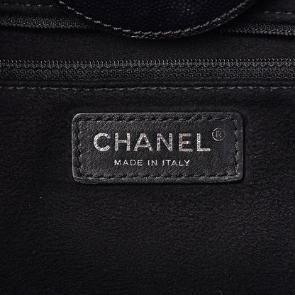 Chanel Caviar Medium Studded Deauville Tote Black 6 of 11