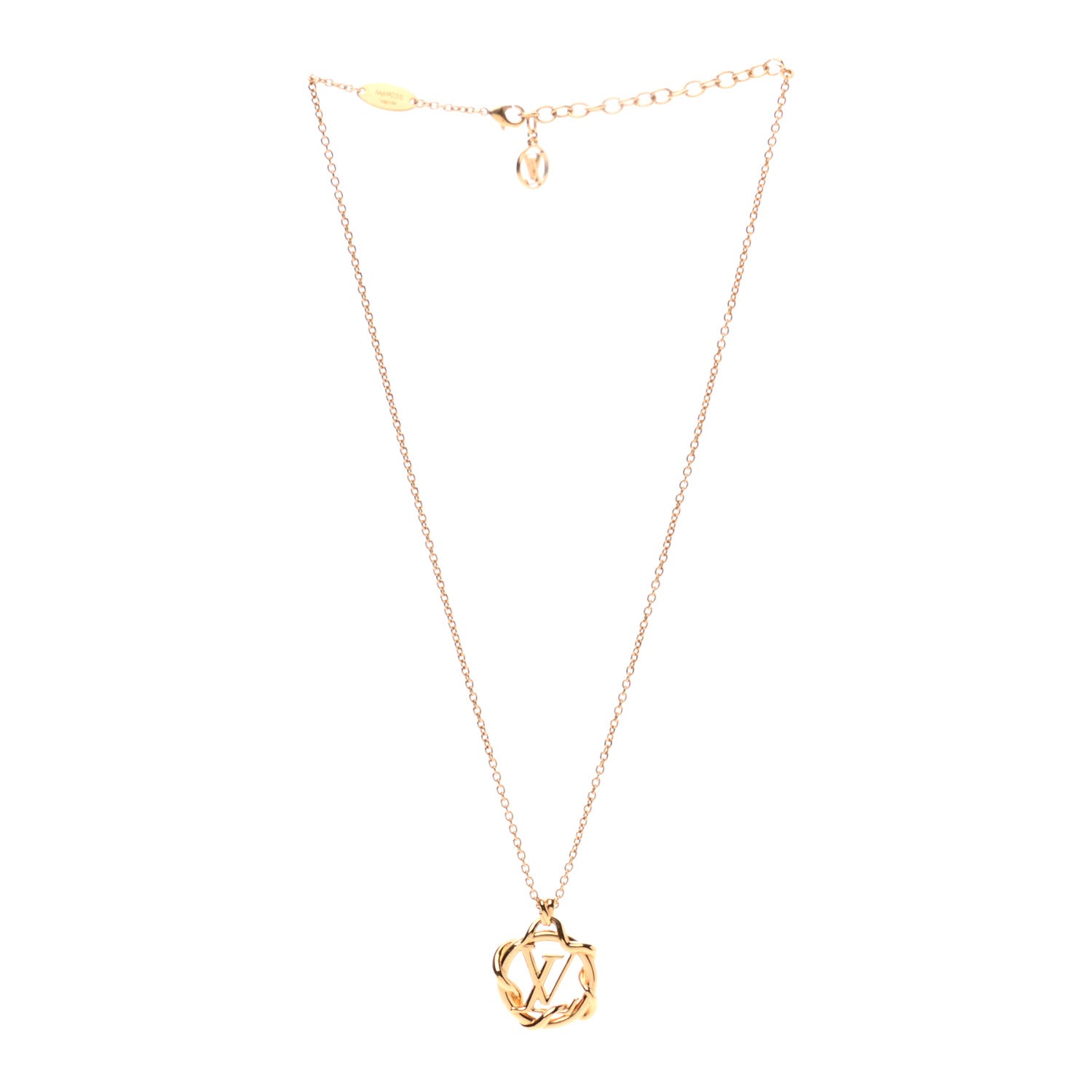Louis Vuitton Metal Garden Louise Necklace 3 of 8