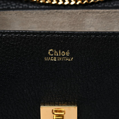 Chloe Grained Lambskin Drew Shoulder Bag Black 6 of 12