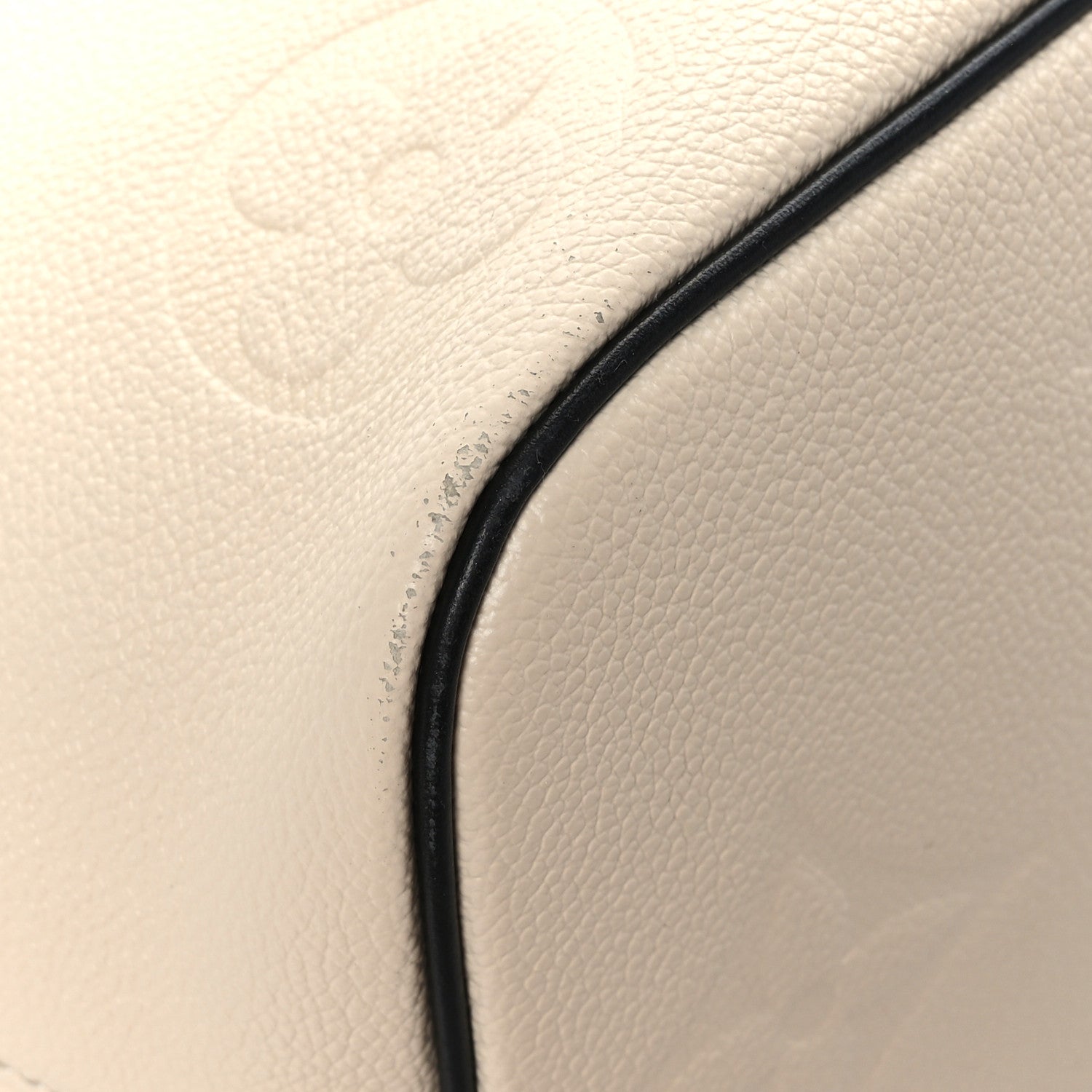 Louis Vuitton Empreinte Monogram Giant Wild at Heart Neverfull MM Creme 10 of 11
