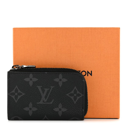 Louis Vuitton Monogram Eclipse Coin Purse 9 of 9