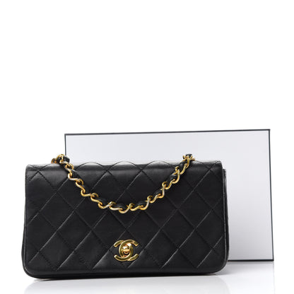 Chanel Lambskin Quilted Small Single Flap Black 12 of 12