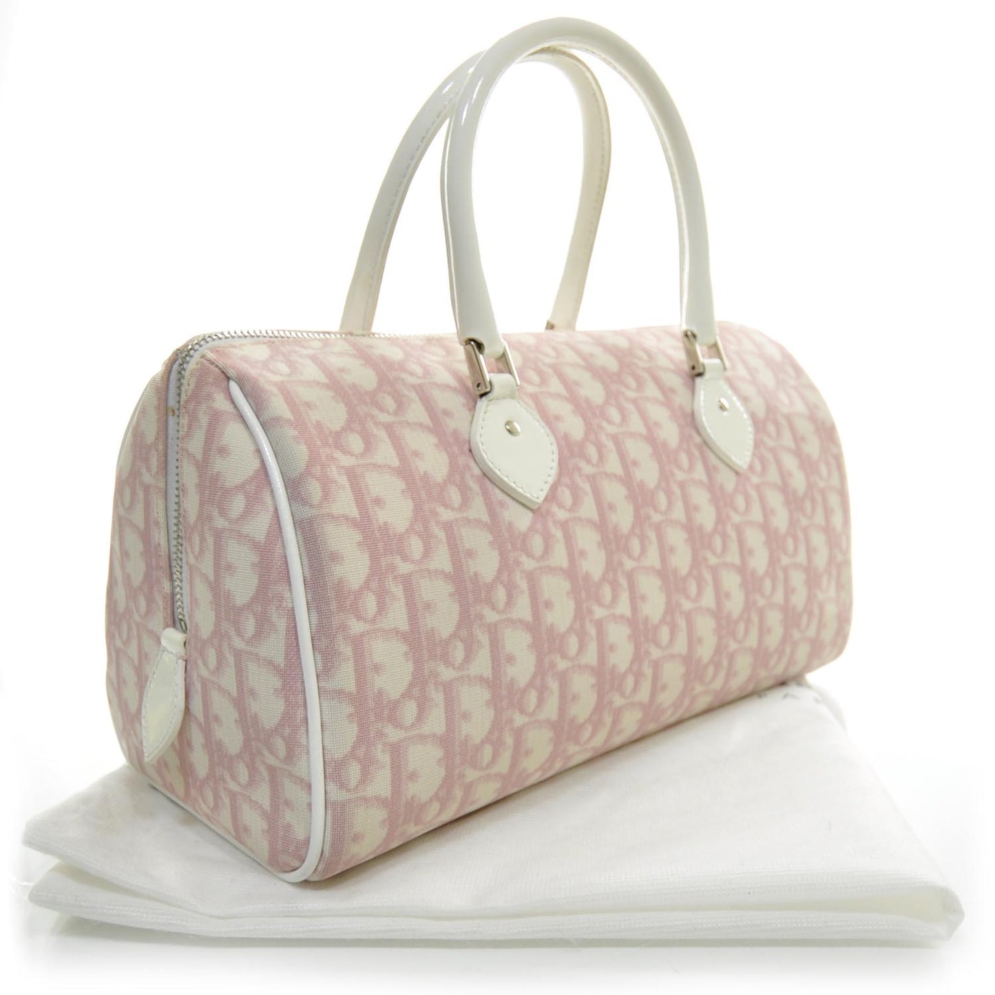 Monogram Girly Boston Pink