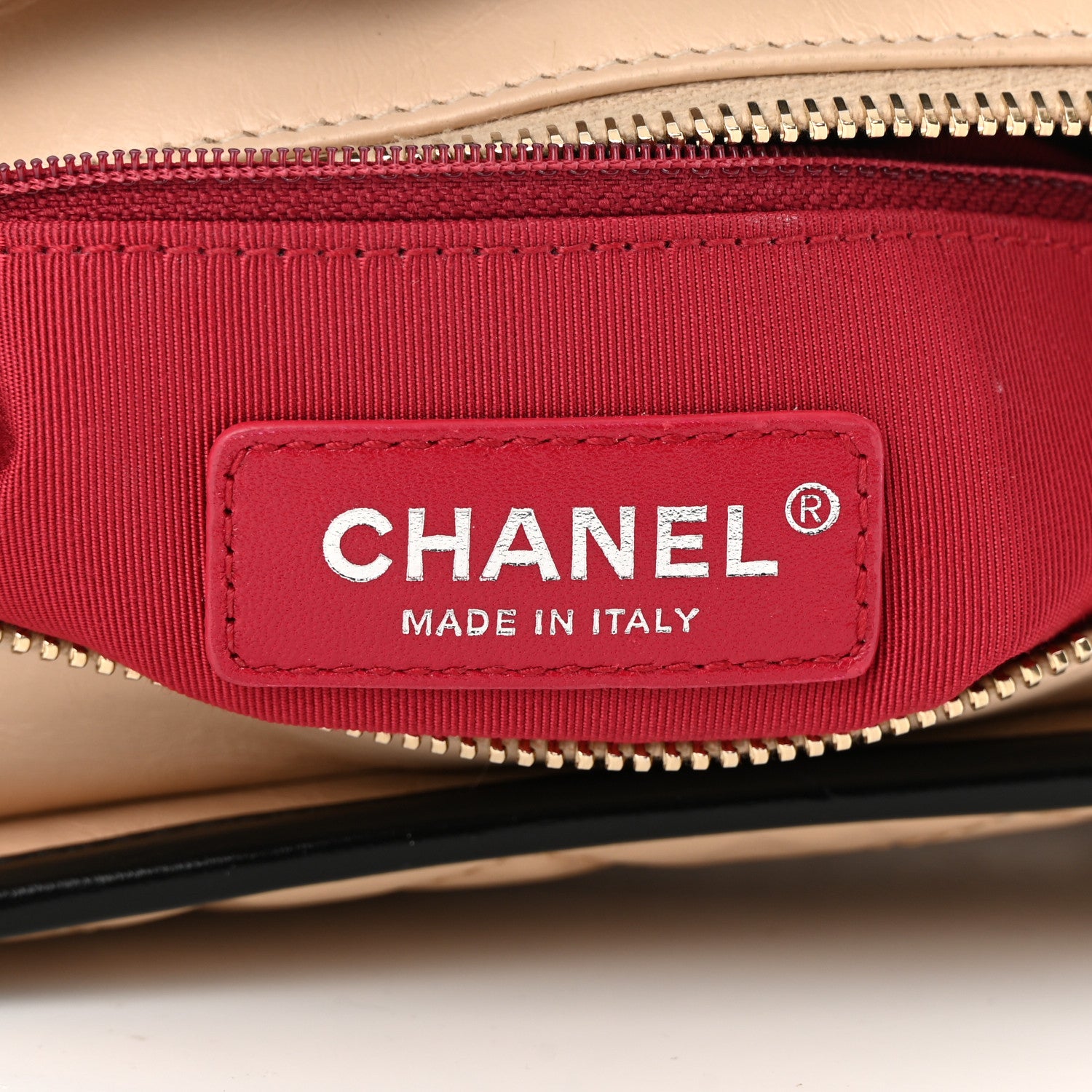 Chanel Aged Calfskin Quilted Small Gabrielle Hobo Beige Black 6 of 11