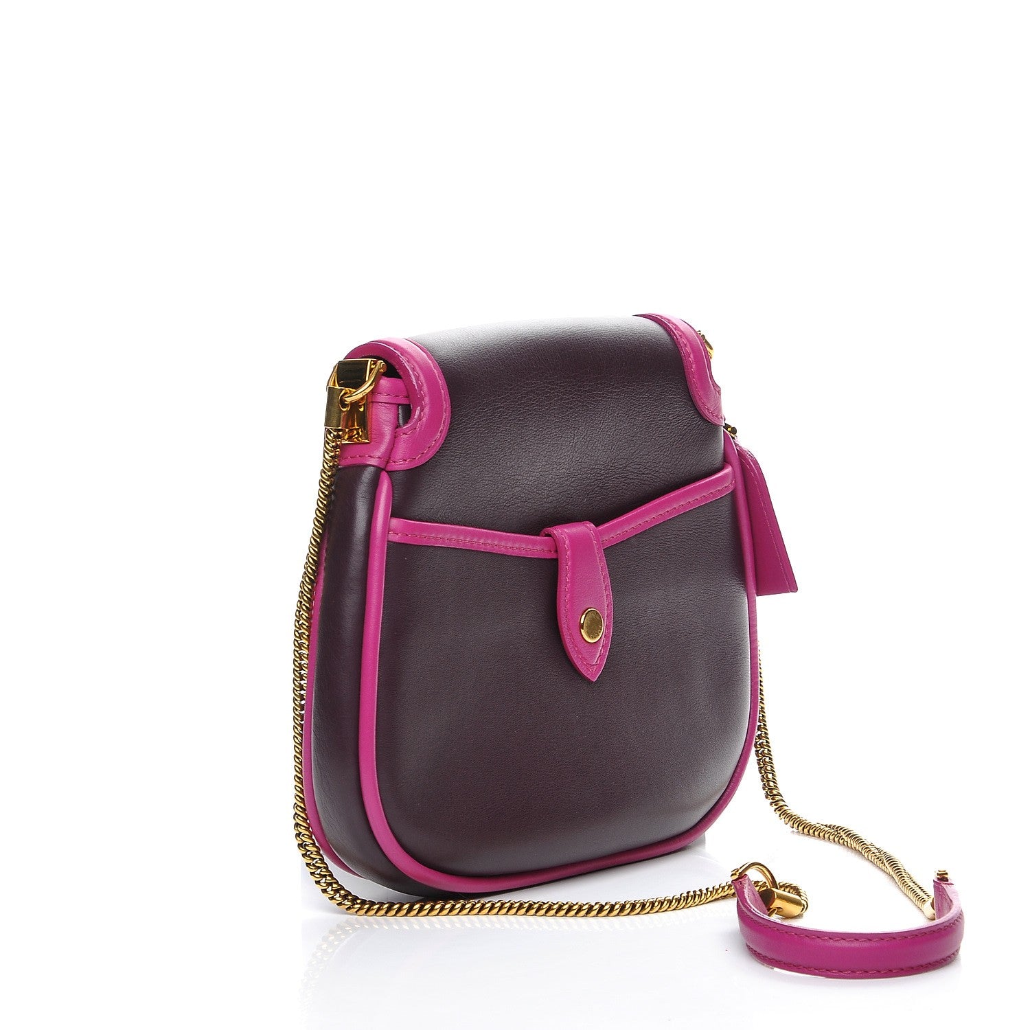 Louis Vuitton Cuir Art Deco Trapeze Prune Cyclamen 3 of 7