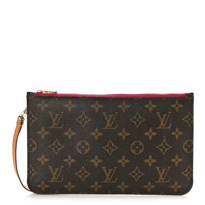Louis Vuitton Monogram Neverfull MM GM Pochette Pivoine 1 of 8