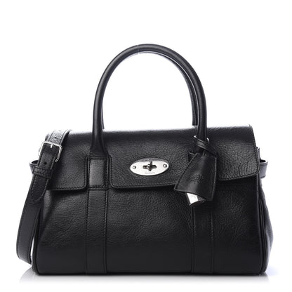 Mulberry Natural Vegetable Tanned Small Bayswater Black 1 of 8